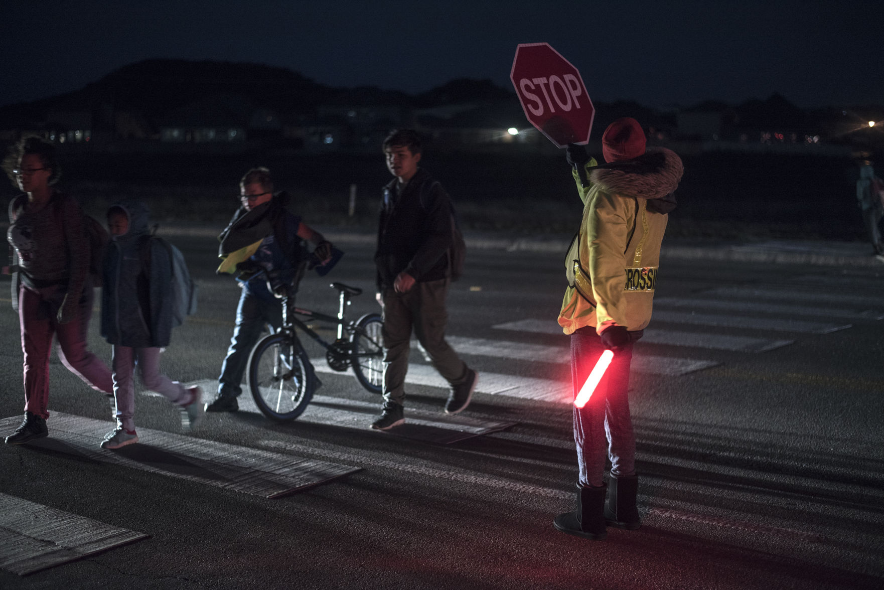 Stopping traffic 4